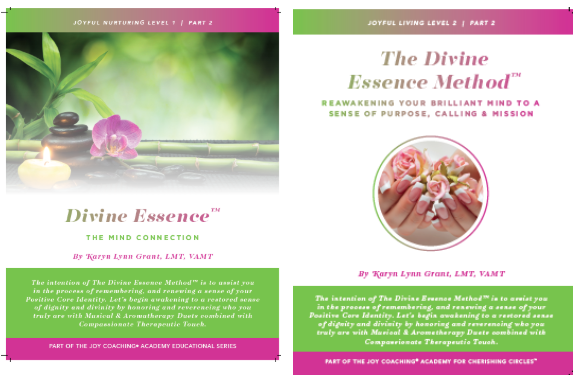 Divine Essence level 1 & level 2 by Karyn Lynn Grant, LMT